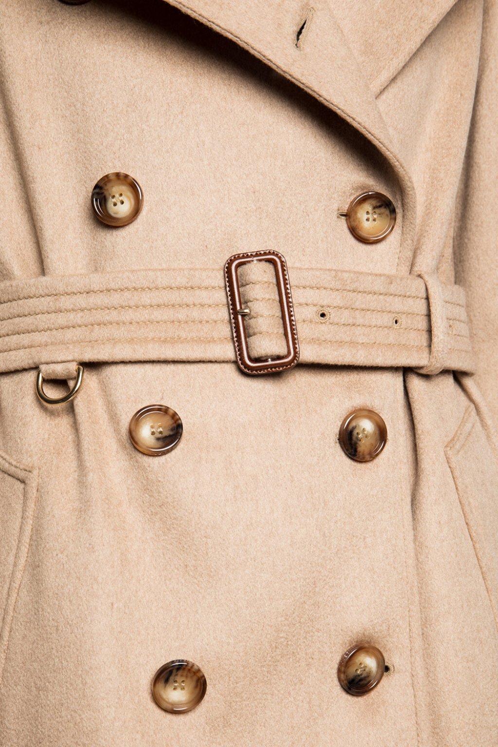 Burberry kensington outlet cashmere trench coat